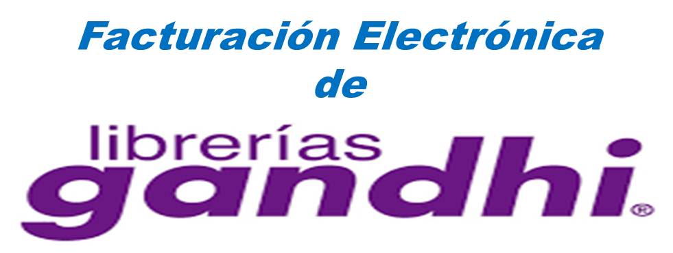 librerias gandhi facturacion electronica
