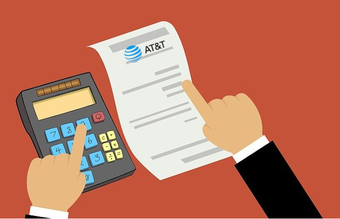 Factura electrónica de AT&T