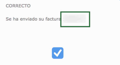 Factura electrónica de ControlNet
