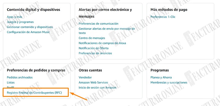 Registro Federal de Contribuyente
