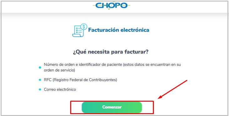 requisitos para facturar