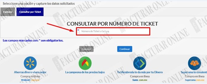 recuperar factura de superama
