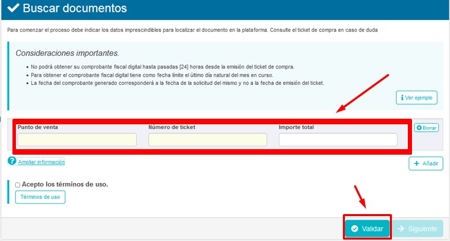 recuperar factura de todomoda